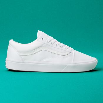 Panske Tenisky Vans Comfycush Old Skool Biele VA52FKBUE